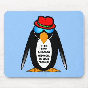 lassen Sie mich alles fallenlassen und an Ihrem Mousepad