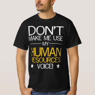 Lassen Sie mich nicht meine Personal-Stimme T-Shirt