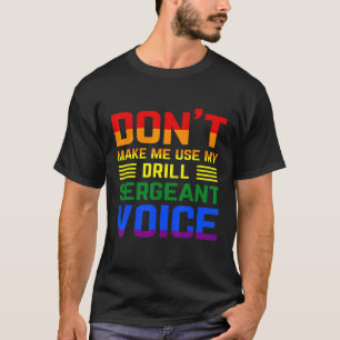 Lassen Sie mich nicht meine treibende Stimme verwe T-Shirt