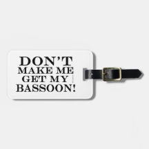 Lassen Sie mich nicht meinen Bassoon erhalten