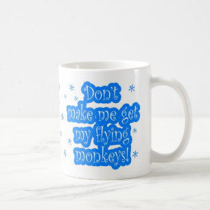 Lassen Sie mich nicht meinen Fliegenaffen Tasse
