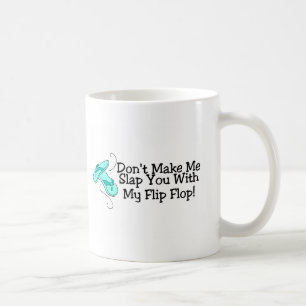 Lassen Sie mich nicht Sie mit meinem schlagen Kaffeetasse
