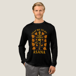 Lassen Sie mich zu meinem asana botanischen Skelet Tri-Blend Shirt