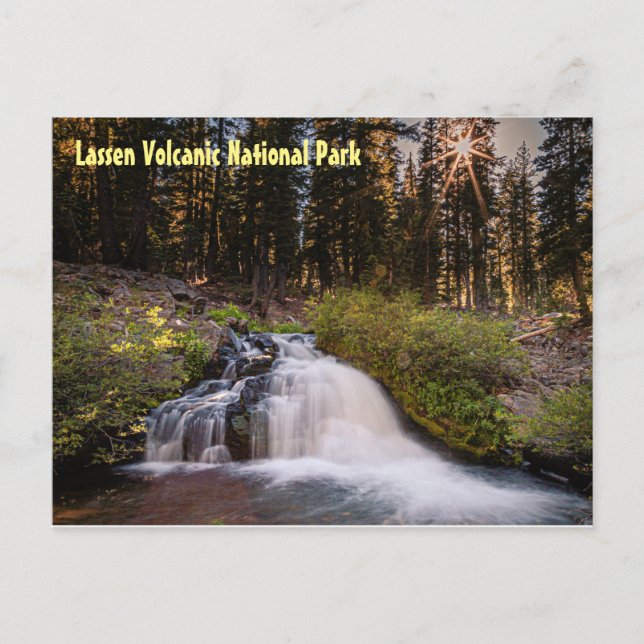 Lassen Sie nationalen Park Postcard Postkarte (Vorderseite)