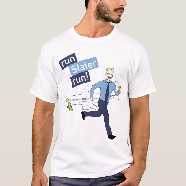 lassen Sie Schieferdeckerlauf laufen! T-Shirt (Vorderseite)
