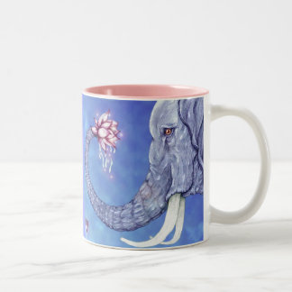 Lassen Sie Segen sein Zweifarbige Tasse