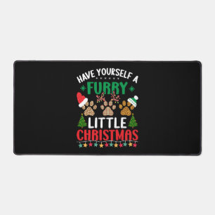 lassen Sie sich ein zorniges Weihnachtsfest machen Schreibtischunterlage