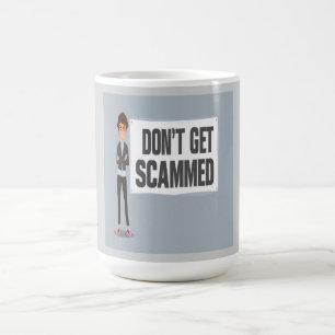 Lassen Sie sich kein gepanzertes Banner neben eine Kaffeetasse
