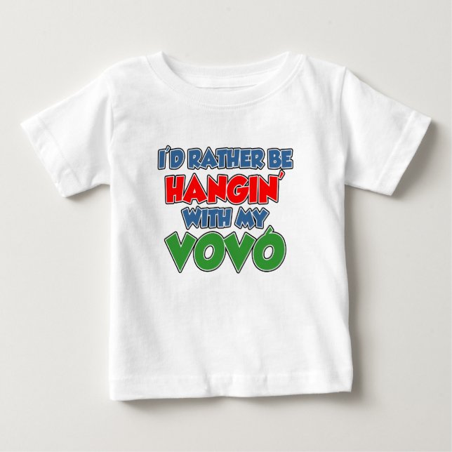 Lassen Sie sich lieber von meinem Vovo abhalten Baby T-shirt (Vorderseite)
