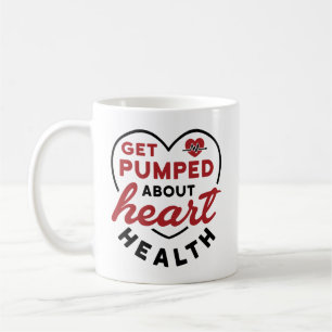 Lassen Sie sich von der Gesundheit des Herzens ent Kaffeetasse