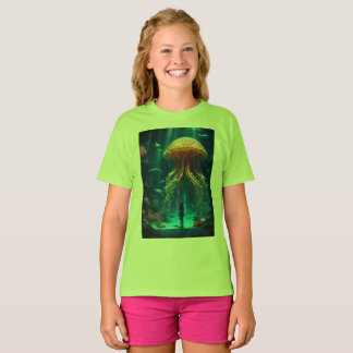Lassen Sie sich von diesem faszinierenden marinen  T-Shirt