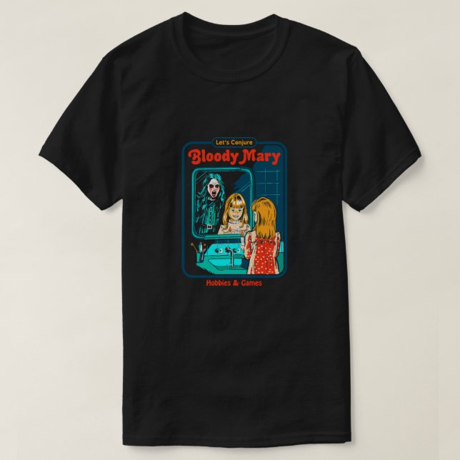 Lassen Sie uns Bloody Mary Hobbies & amp überreden T-Shirt (Design vorne)
