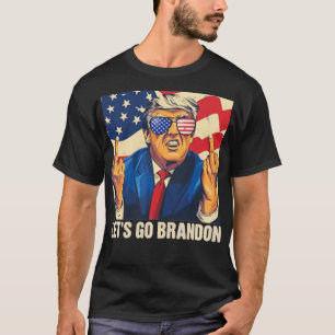 Lassen Sie uns Branson Brandon Trump Conservative  T-Shirt