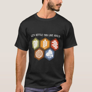 Lassen Sie uns das wie ein Tabletop-Game-Board-Spi T-Shirt