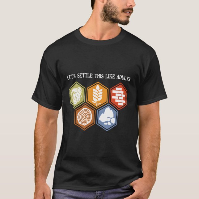 Lassen Sie uns das wie ein Tabletop-Game-Board-Spi T-Shirt (Vorderseite)
