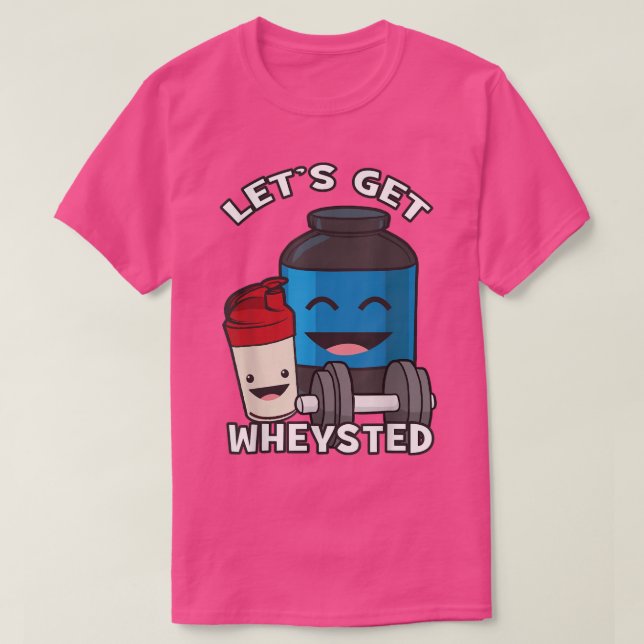 Lassen Sie uns den Kawaii Protein Shake aus dem Ra T-Shirt (Design vorne)