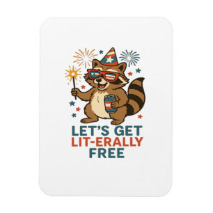 Lassen Sie uns ein lit-echtes kostenloses Design - Magnet