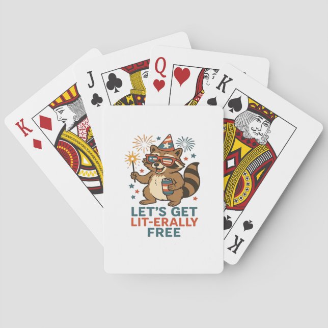 Lassen Sie uns ein lit-echtes kostenloses Design - Spielkarten (Rückseite)