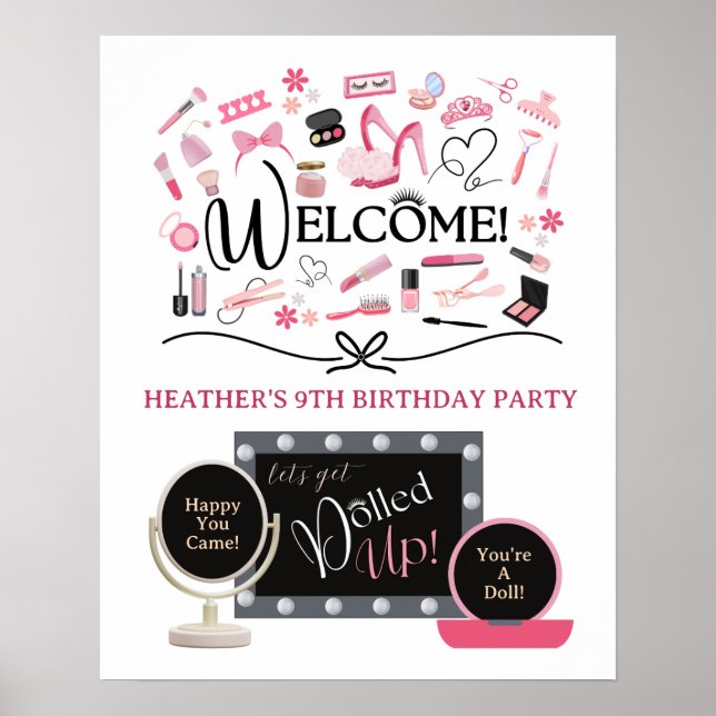 Lassen Sie uns ein Willkommenspopster erstehen Poster (Vorne)