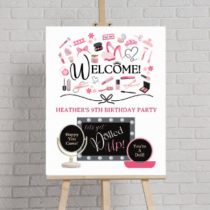 Lassen Sie uns ein Willkommenspopster erstehen Poster