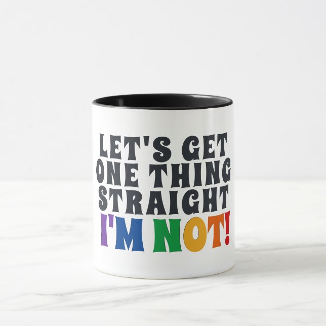 Lassen Sie uns eine Sache direkt bekommen, die mir Tasse (Zentrum)