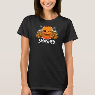 Lassen Sie uns einen zerschlagenen Pumkin Trick Ha T-Shirt