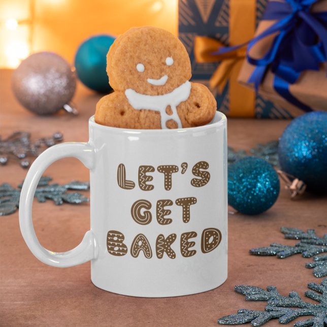 Lassen Sie uns gebackene Lebkuchen kochen Kaffeetasse (Von Creator hochgeladen)