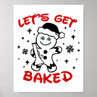Lassen Sie uns gebackenes Lebkuchen Mann Weed Funn