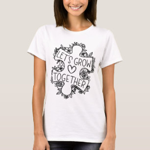 Lassen Sie uns gemeinsam Autismus Bewusstsein Mona T-Shirt