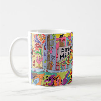 "Lassen Sie uns große Bildausgabe #1 sprühen" Kaffeetasse