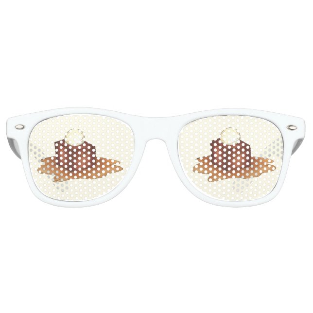 Lassen Sie uns klebrige Toffee Pudding zusammenhal Partybrille (Vorderseite)