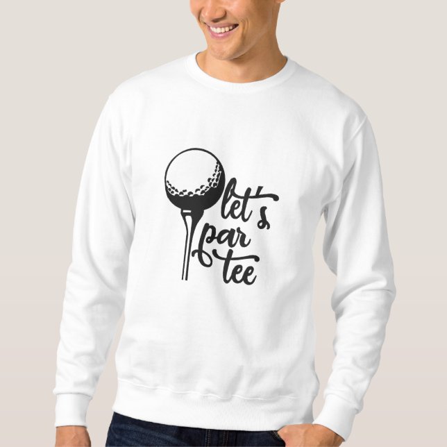 lassen Sie uns par tee jede Golffrübung (Vorderseite)