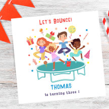 Lassen Sie uns springende Trampolin Park Kindergeb