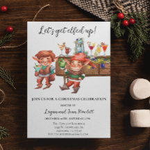 Lassen Sie uns Weihnachts-Party-Cocktails genießen