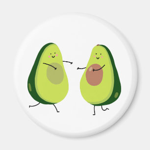 LASSEN SIE US AVOCUDDLE, AVOCADO-ENTWURF MAGNET