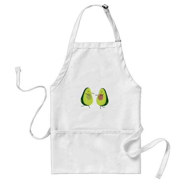 LASSEN SIE US AVOCUDDLE, AVOCADO-ENTWURF SCHÜRZE (Vorne)