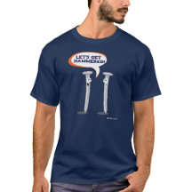LASSEN SIE US GEHÄMMERTEN T - SHIRT ERHALTEN