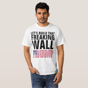LASSEN Sie US-GESTALT, DER AUSFLIPPENDE WAND T - T-Shirt