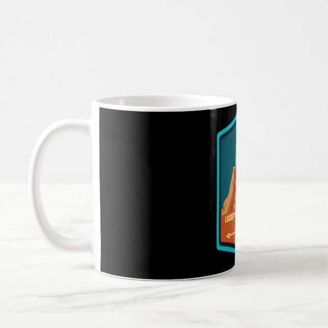 Lassen Sie vulkanischen � Geist der Berge Kaffeetasse (Links)