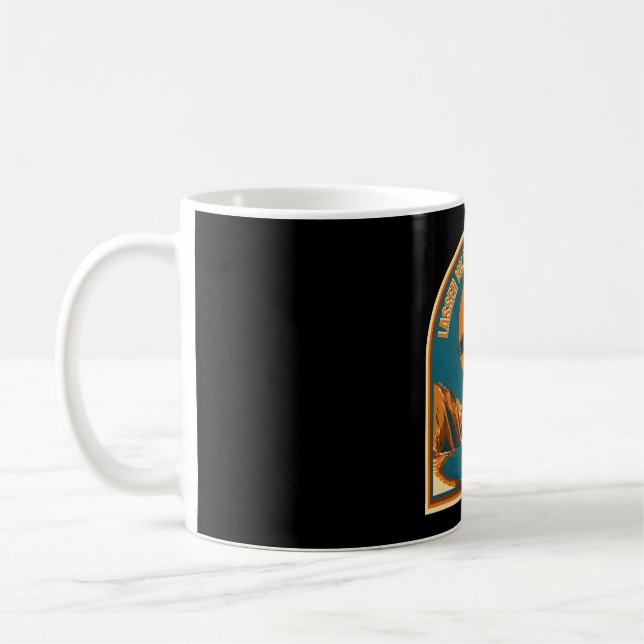 Lassen Sie vulkanischen � Geist der Berge Kaffeetasse (Links)