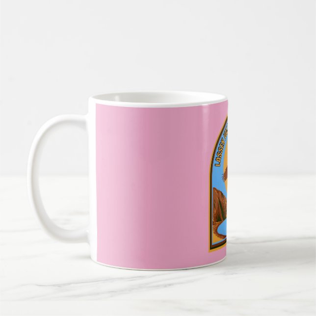 Lassen Sie vulkanischen � Geist der Berge Kaffeetasse (Links)