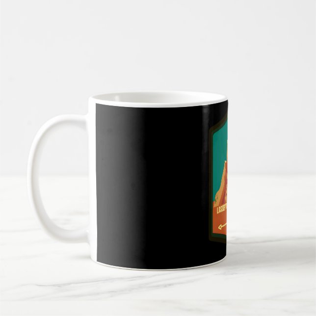 Lassen Sie vulkanischen � Geist der Berge Kaffeetasse (Links)