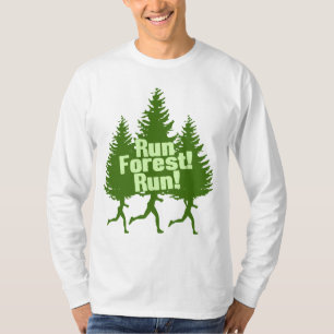 Lassen Sie Waldlauf laufen T-Shirt