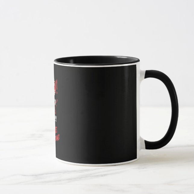 Lassen Sie Zombies laufen! Tasse (Rechts)