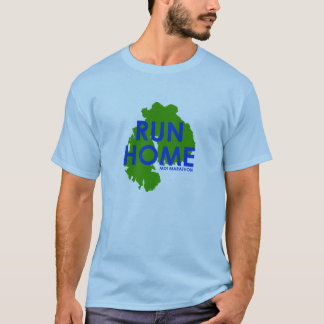 Lassen Sie Zuhause laufen T-Shirt