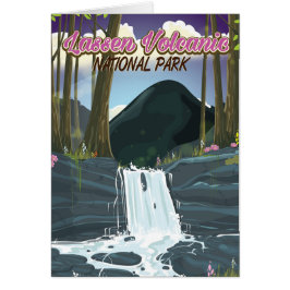 Lassen Volcanal National Park Reiseplakat