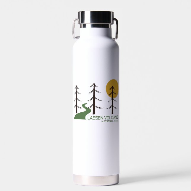 Lassen-Volcanal-Nationalparkweg Trinkflasche (Vorne)
