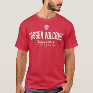 Lassen Volcanic National Park 1916 Arrowhead Tan T-Shirt