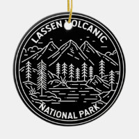 Lassen Volcanic National Park California Monoline