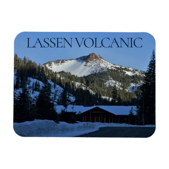 Lassen Volcanic National Park Magnet (Horizontal)